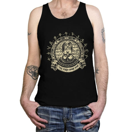 The First Born Son - Tanktop Tanktop RIPT Apparel X-Small / Black