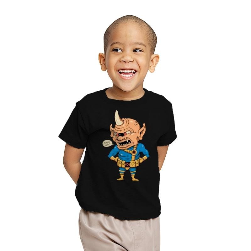 The First Cyclops - Youth T-Shirts RIPT Apparel X-small / Black