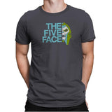 The Five Face Exclusive - Mens Premium T-Shirts RIPT Apparel Small / Heavy Metal