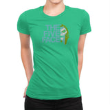 The Five Face Exclusive - Womens Premium T-Shirts RIPT Apparel Small / Kelly Green