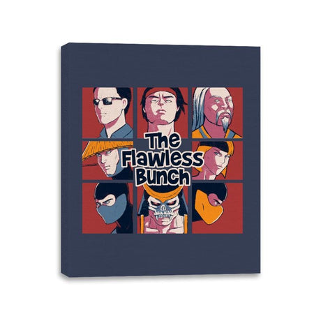 The Flawless Bunch - Canvas Wraps Canvas Wraps RIPT Apparel 11x14 / Navy