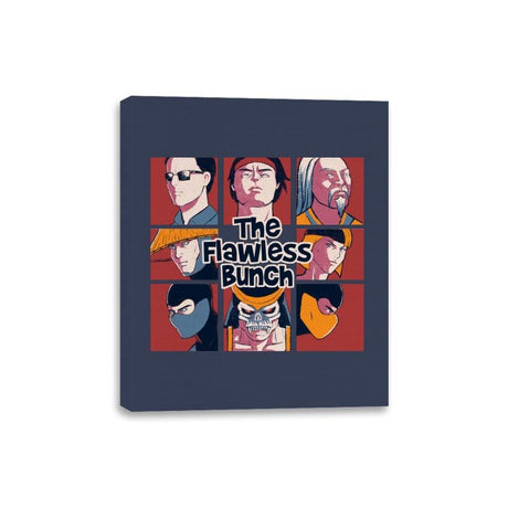 The Flawless Bunch - Canvas Wraps Canvas Wraps RIPT Apparel 8x10 / Navy