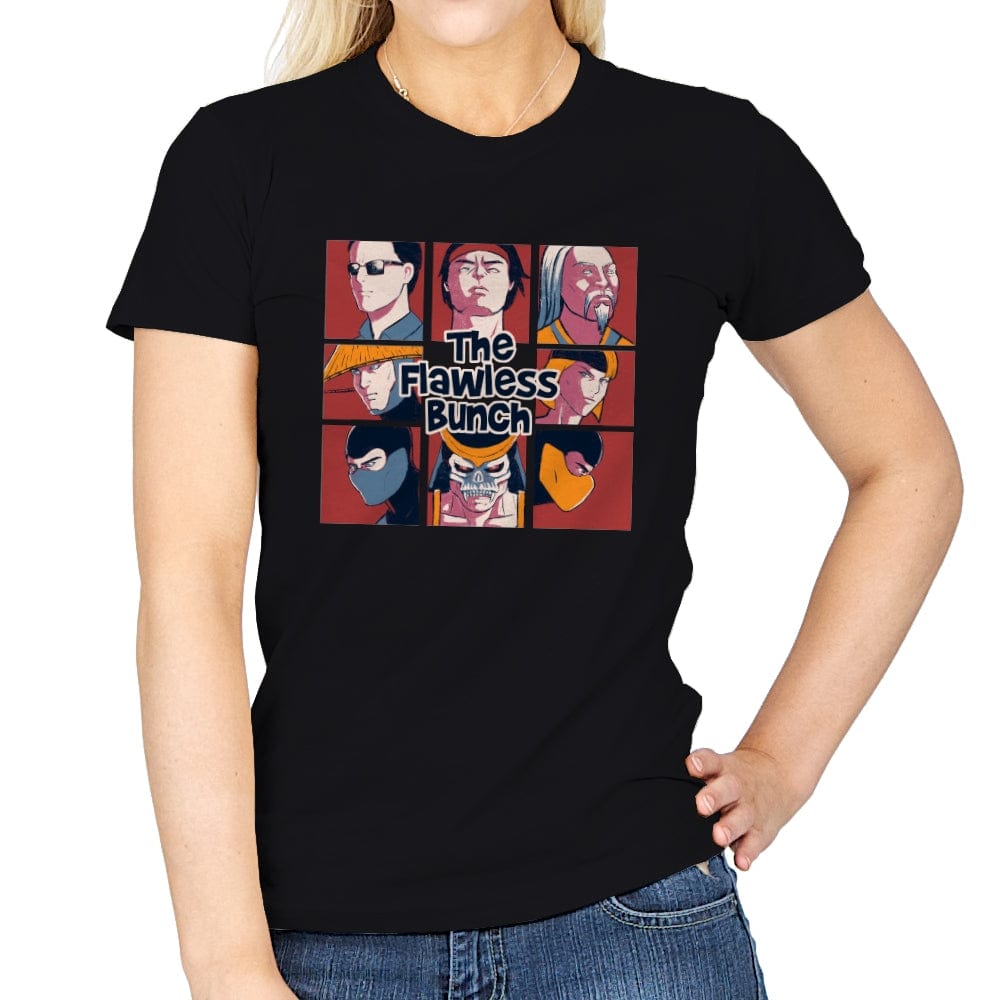 The Flawless Bunch - Womens T-Shirts RIPT Apparel Small / Black