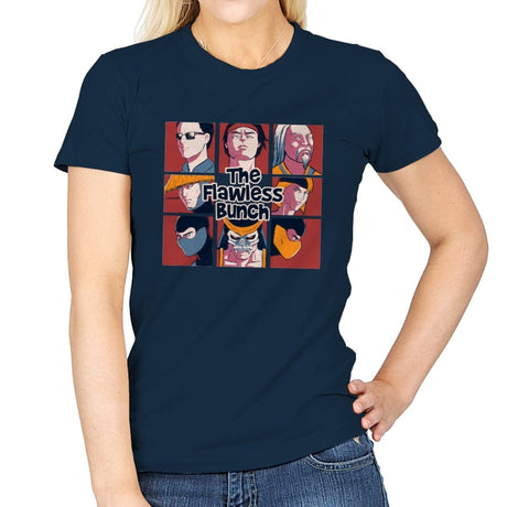 The Flawless Bunch - Womens T-Shirts RIPT Apparel Small / Navy