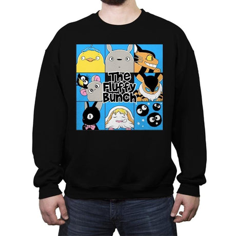 The Fluffy Bunch - Crew Neck Sweatshirt Crew Neck Sweatshirt RIPT Apparel