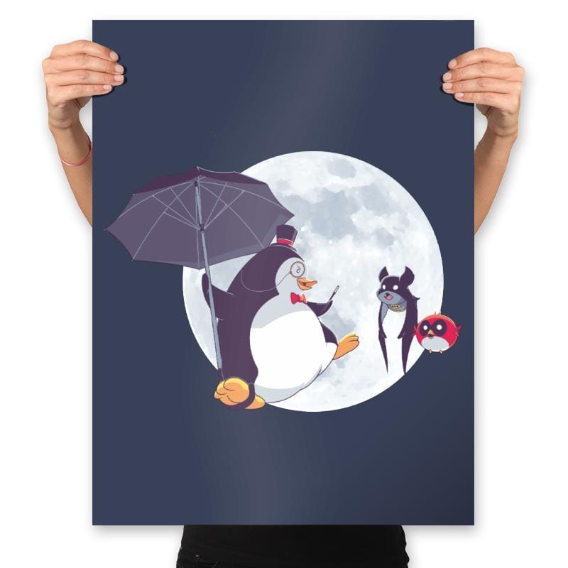 The Flynamic Duo - Prints Posters RIPT Apparel 18x24 / Navy