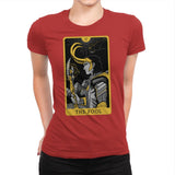 The Fool - Womens Premium T-Shirts RIPT Apparel Small / Red