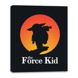 The Force Kid - Canvas Wraps Canvas Wraps RIPT Apparel 16x20 / Black