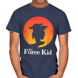The Force Kid - Mens T-Shirts RIPT Apparel Small / Navy