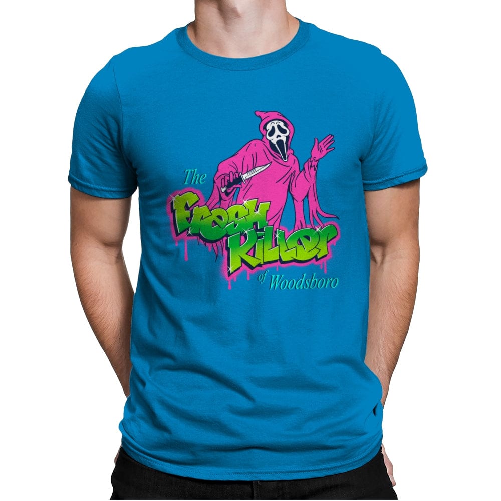 The Fresh Killer - Mens Premium T-Shirts RIPT Apparel Small / Turqouise