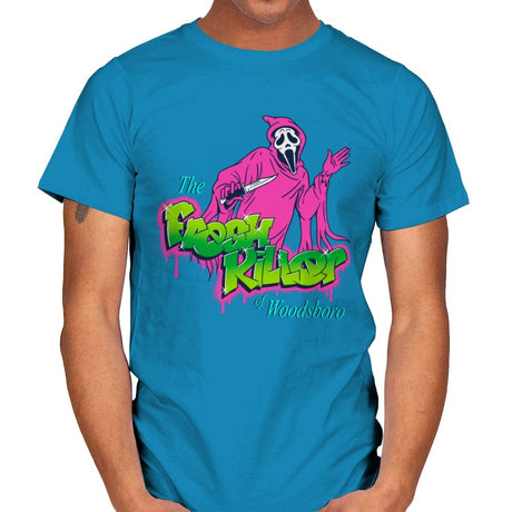 The Fresh Killer - Mens T-Shirts RIPT Apparel Small / Sapphire