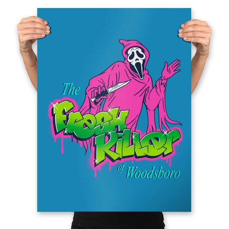 The Fresh Killer - Prints Posters RIPT Apparel 18x24 / Sapphire