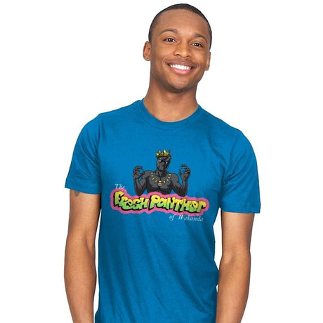The Fresh Prince of Wak-Air - Mens T-Shirts RIPT Apparel Small / Turquoise