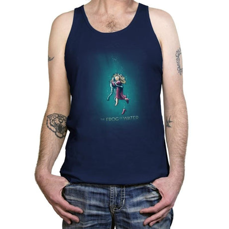The Frog of Water - Tanktop Tanktop RIPT Apparel X-Small / Navy