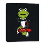 The Frogfather - Canvas Wraps Canvas Wraps RIPT Apparel 16x20 / Black