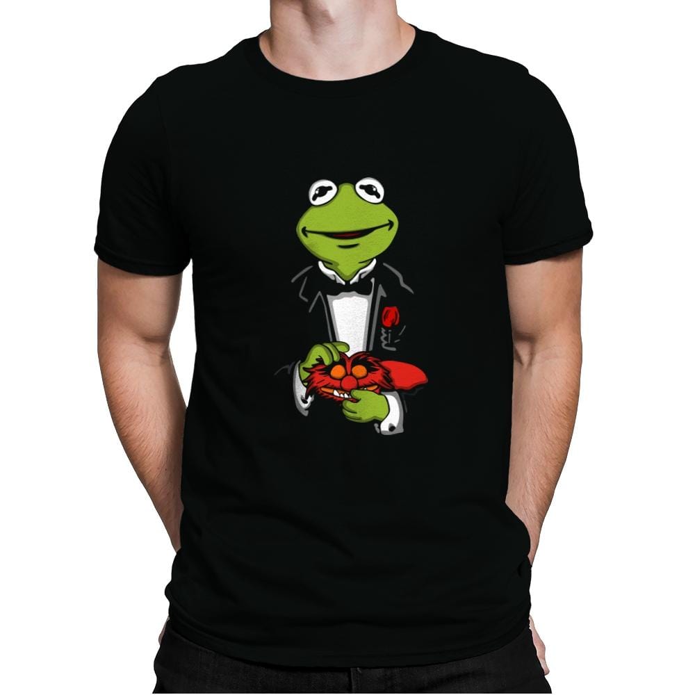 The Frogfather - Mens Premium T-Shirts RIPT Apparel Small / Black