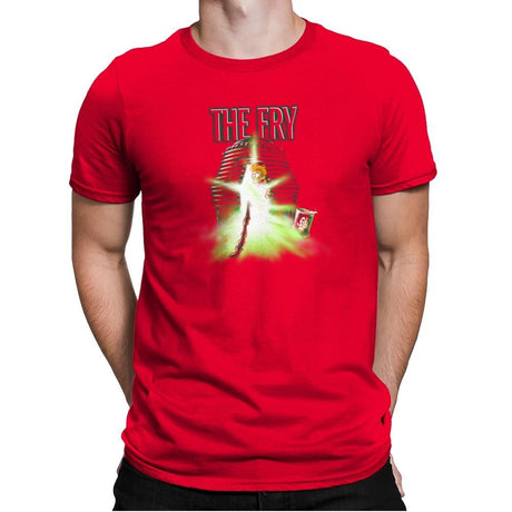 The Fry Exclusive - Mens Premium T-Shirts RIPT Apparel Small / Red