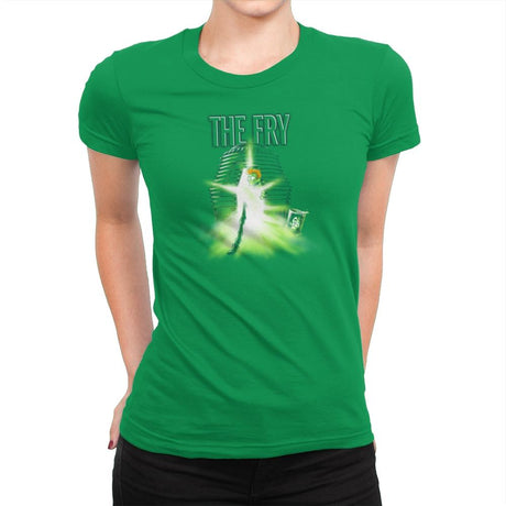 The Fry Exclusive - Womens Premium T-Shirts RIPT Apparel Small / Kelly Green