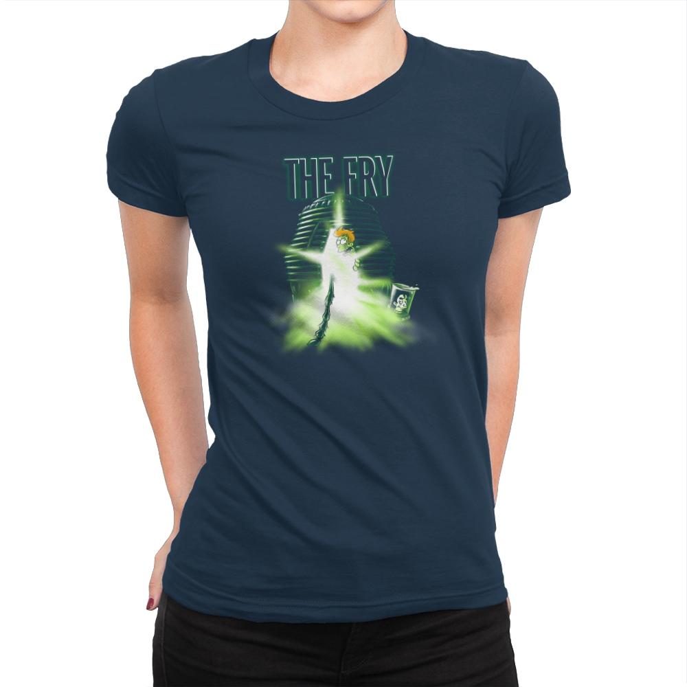 The Fry Exclusive - Womens Premium T-Shirts RIPT Apparel Small / Midnight Navy