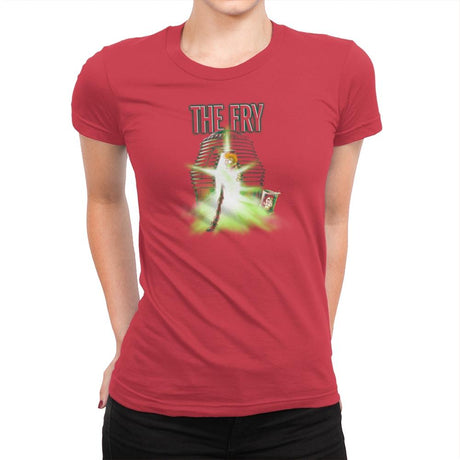 The Fry Exclusive - Womens Premium T-Shirts RIPT Apparel Small / Red
