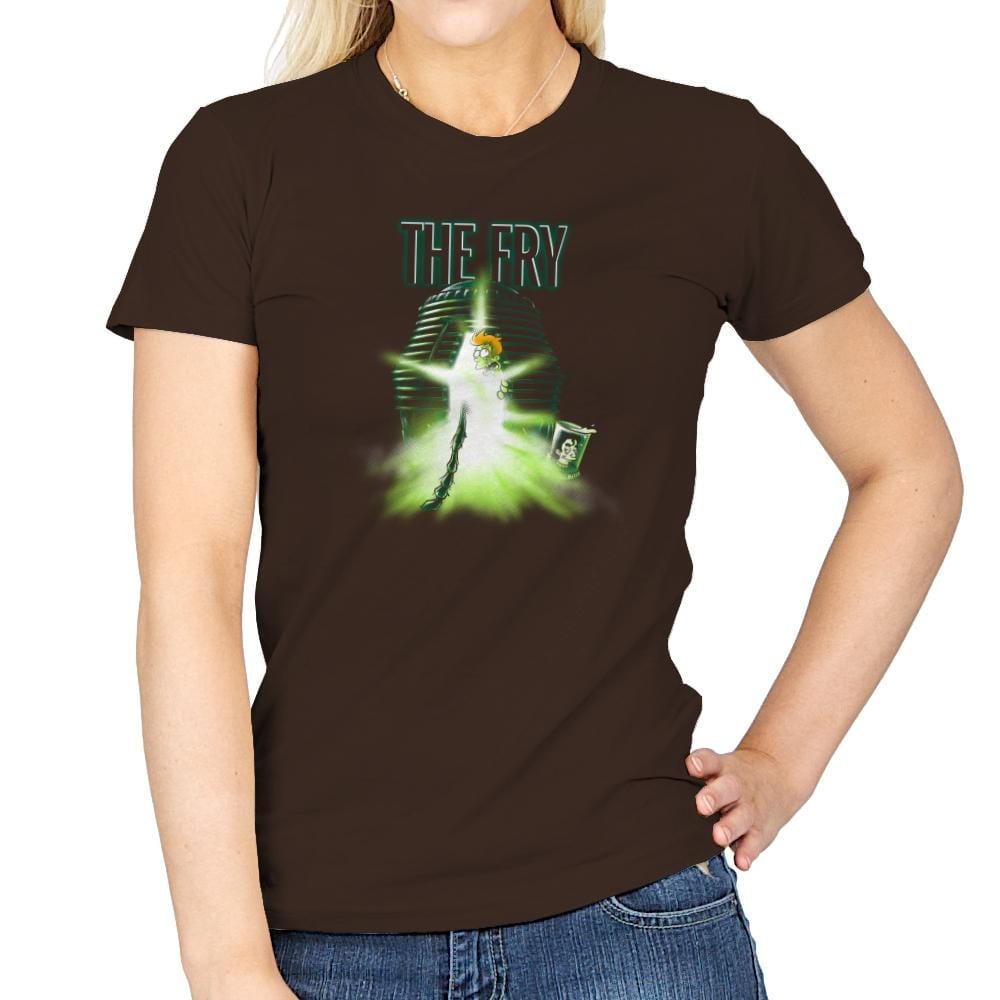 The Fry Exclusive - Womens T-Shirts RIPT Apparel Small / Dark Chocolate