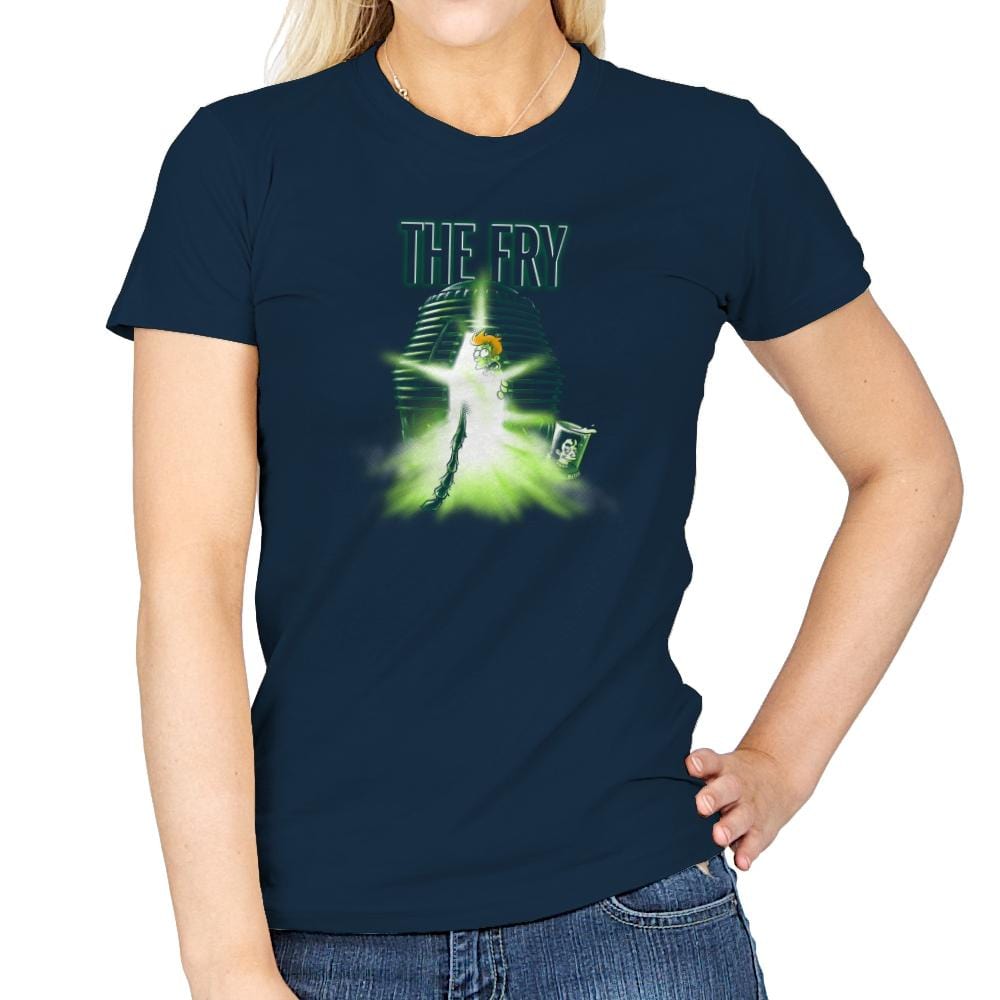 The Fry Exclusive - Womens T-Shirts RIPT Apparel Small / Navy