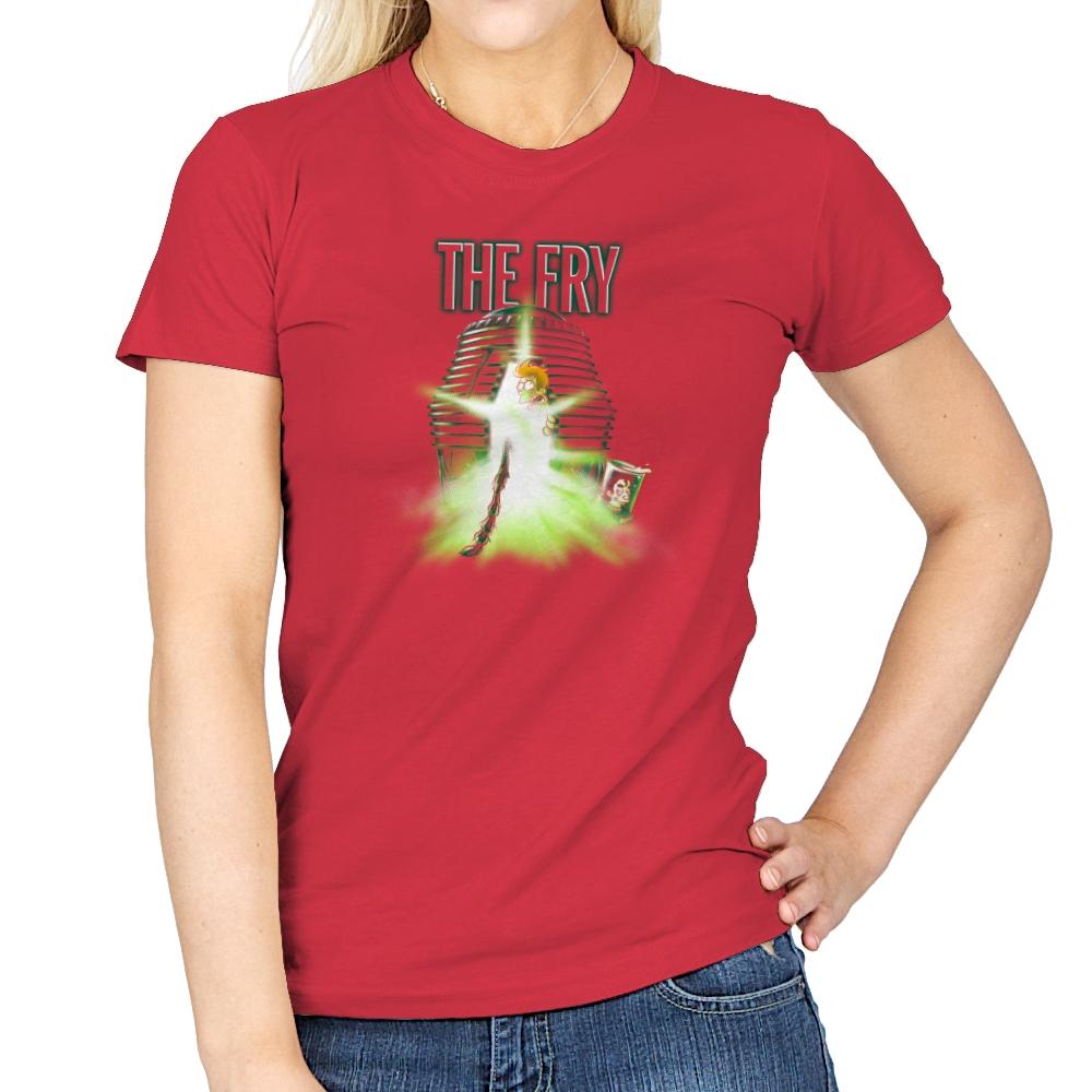 The Fry Exclusive - Womens T-Shirts RIPT Apparel Small / Red