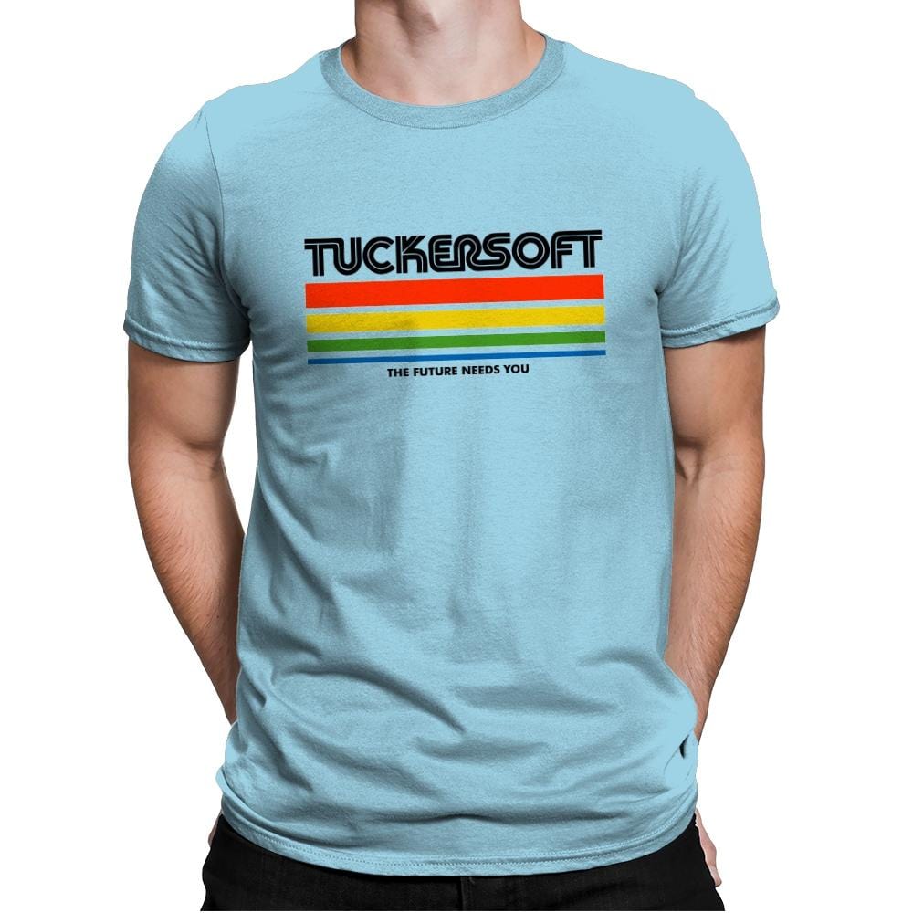 The future needs you - Mens Premium T-Shirts RIPT Apparel Small / Light Blue