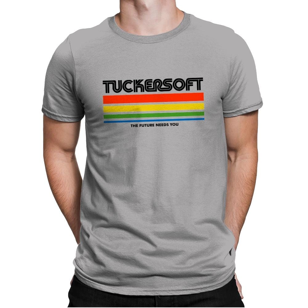 The future needs you - Mens Premium T-Shirts RIPT Apparel Small / Light Grey