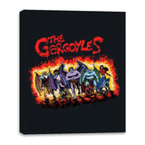 The Gargoyles - Canvas Wraps Canvas Wraps RIPT Apparel 16x20 / Black