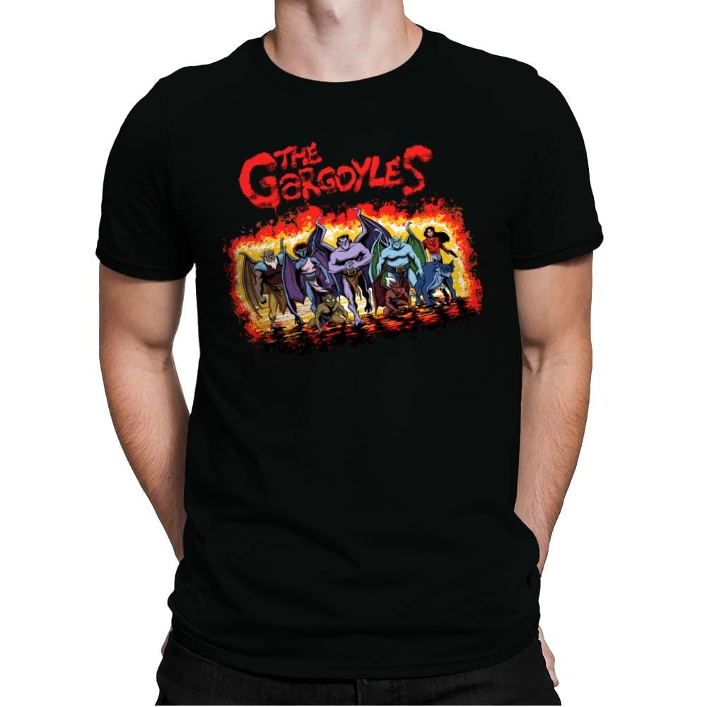 The Gargoyles - Mens Premium T-Shirts RIPT Apparel Small / Black