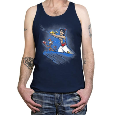 The Genie King - Tanktop Tanktop RIPT Apparel