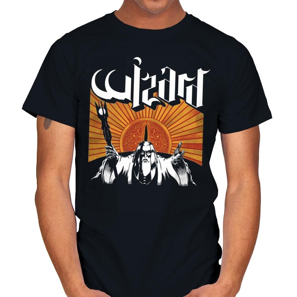 The Ghost of a White Wizard - Mens T-Shirts RIPT Apparel Small / Black