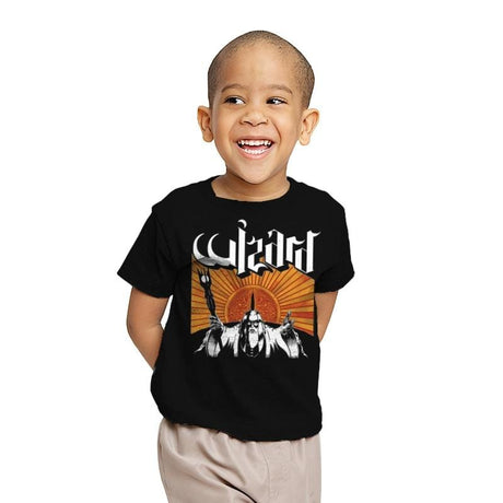 The Ghost of a White Wizard - Youth T-Shirts RIPT Apparel X-small / Black