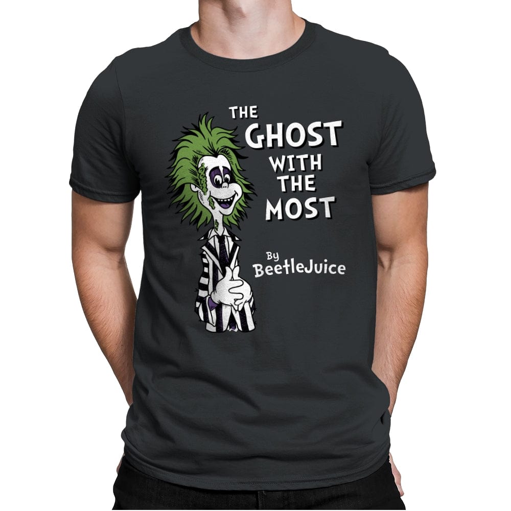 The Ghost with the Most - Mens Premium T-Shirts RIPT Apparel Small / Heavy Metal