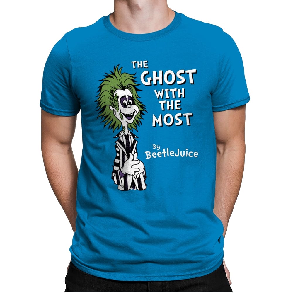 The Ghost with the Most - Mens Premium T-Shirts RIPT Apparel Small / Turqouise