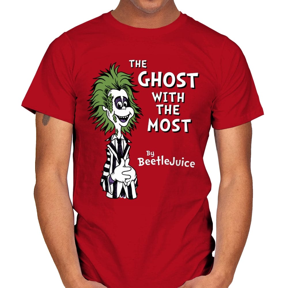 The Ghost with the Most - Mens T-Shirts RIPT Apparel Small / Red