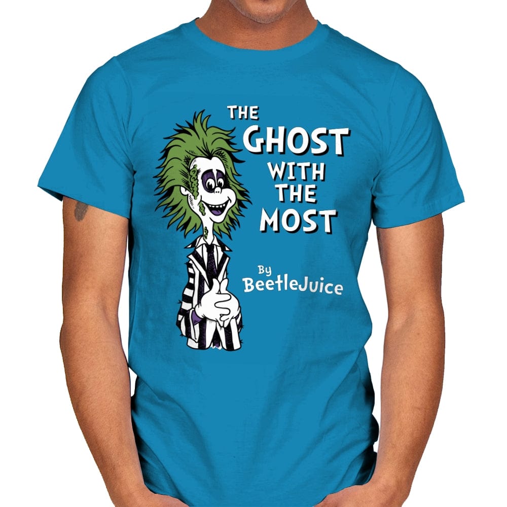 The Ghost with the Most - Mens T-Shirts RIPT Apparel Small / Sapphire