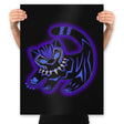 The Glowing Panther King - Best Seller - Prints Posters RIPT Apparel 18x24