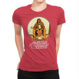 The God of Thunder Abides - Anytime - Womens Premium T-Shirts RIPT Apparel Small / Red