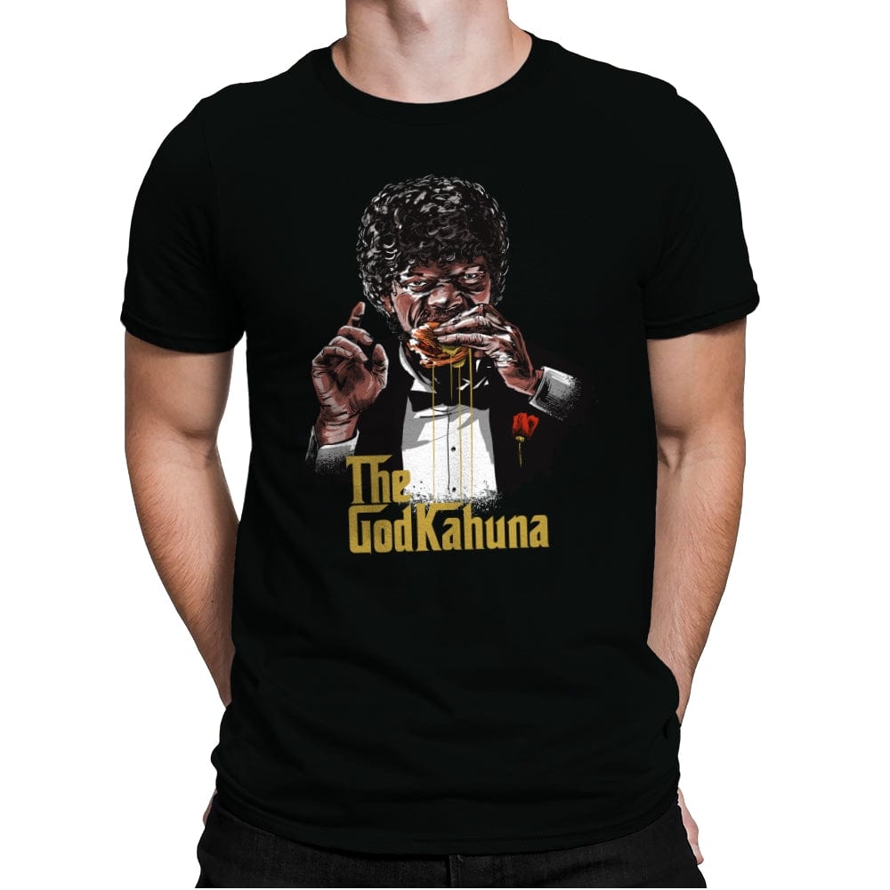 The GodKahuna - Mens Premium T-Shirts RIPT Apparel Small / Black