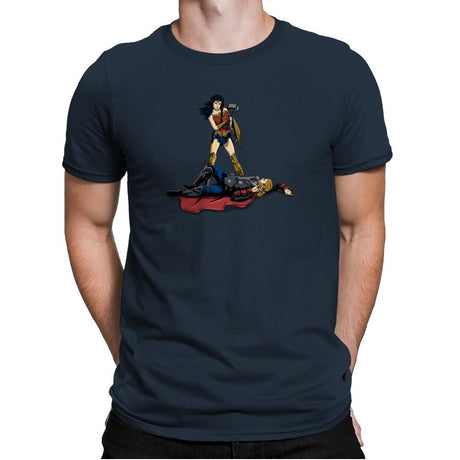 The Godliest of All Time Exclusive - Mens Premium T-Shirts RIPT Apparel Small / Indigo