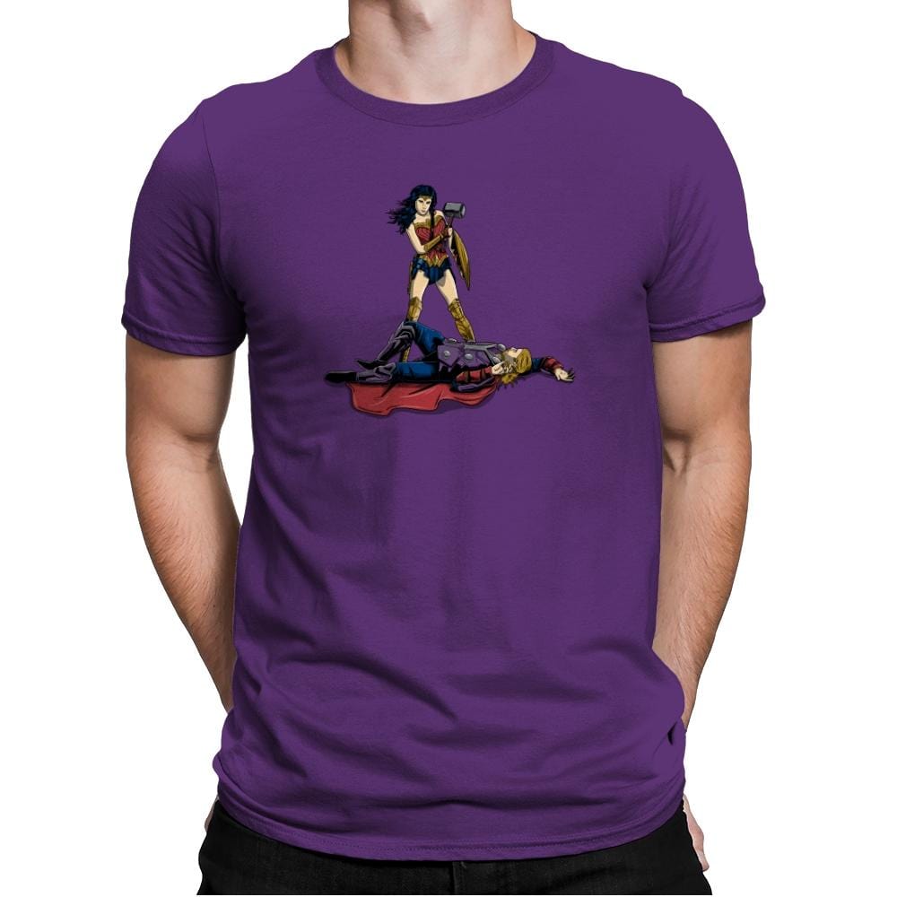 The Godliest of All Time Exclusive - Mens Premium T-Shirts RIPT Apparel Small / Purple Rush