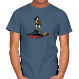 The Godliest of All Time Exclusive - Mens T-Shirts RIPT Apparel Small / Indigo Blue