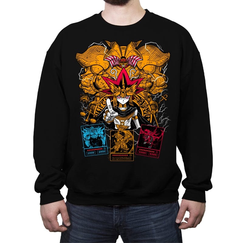 The Gods - Crew Neck Sweatshirt Crew Neck Sweatshirt RIPT Apparel Small / Black