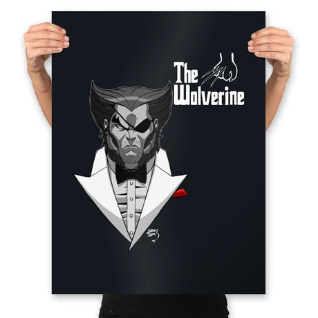 The Godverine - Prints Posters RIPT Apparel 18x24 / Black