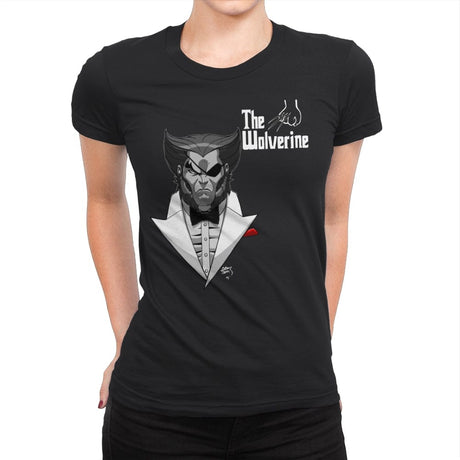 The Godverine - Womens Premium T-Shirts RIPT Apparel Small / Black
