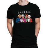 The Golden Friends Remix - Mens Premium T-Shirts RIPT Apparel Small / Black