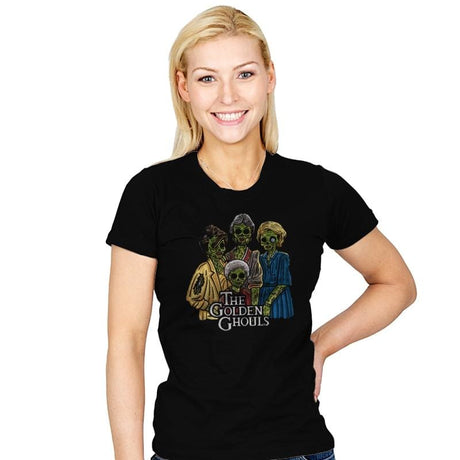 The Golden Ghouls - Womens T-Shirts RIPT Apparel