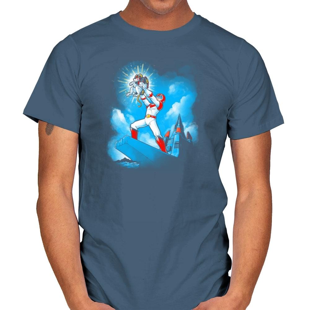 The GoLion King Exclusive - Mens T-Shirts RIPT Apparel Small / Indigo Blue